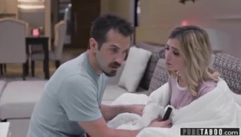 Angela Attison tongue fucks her partners moist pussy